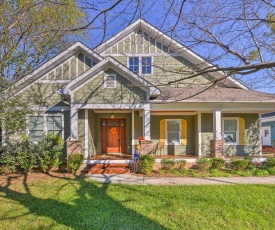Charlotte Home with Deck in NoDa District - Near UNC!