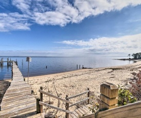 Vibrant Riverfront Gem with Dock and Private Beach!