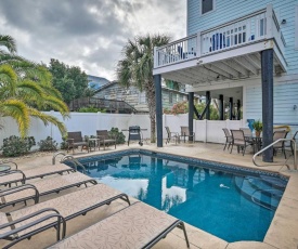 Beach Home with Pool and Sundeck, Walk to Ocean!