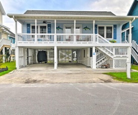 Murrells Inlet Home - Steps to the Beach!