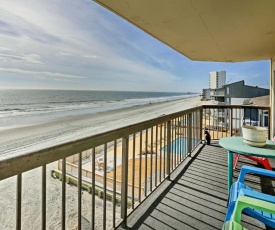 Spacious Murrells Inlet Condo with Oceanfront Balcony