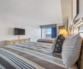 Direct Oceanfront Studio with Beautiful Updates Sea Mist Resort 20701 Queen Beds Full Kitchen!