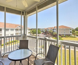 North Myrtle Beach Condo with Private Balcony!